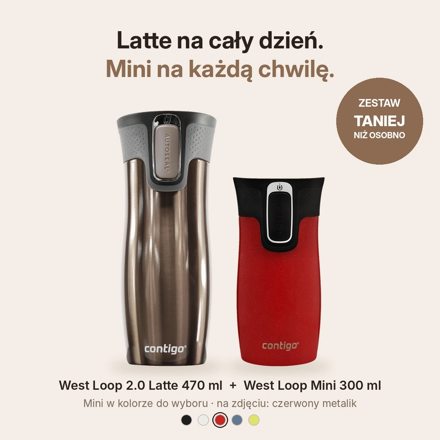 Porównanie West Loop 2.0 Latte 470 ml i West Loop Mini 300 ml