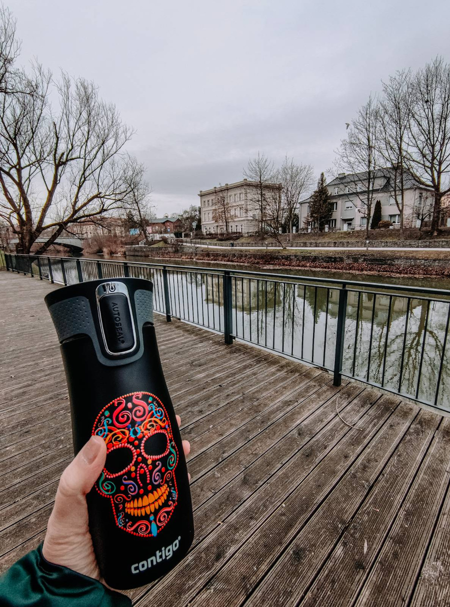 Kubek termiczny Contigo West Loop 2.0 470 ml - "Catrina” 