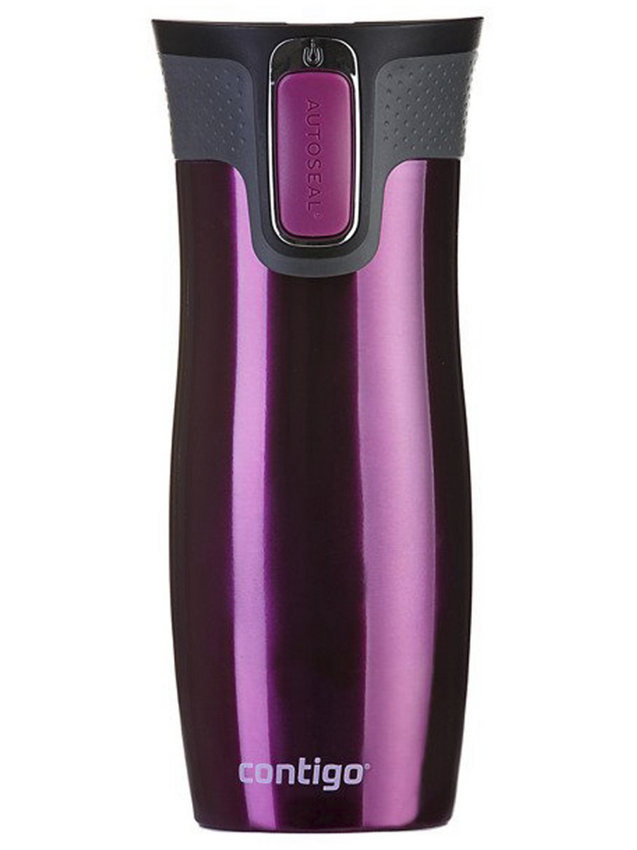 Kubek termiczny Contigo West Loop 2.0 470ml - Malinowy + Pudełko