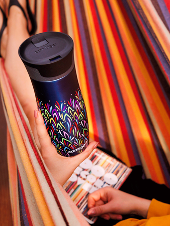 Contigo West Loop 2.0 470ml thermal mug - Mat navy blue - Floresy