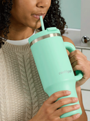 Kubek termiczny ze słomką Contigo Streeterville Tumbler 1200 ml - Reef