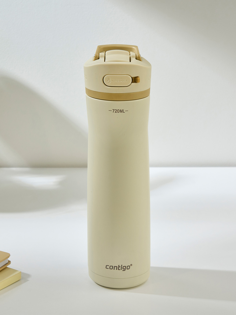 Butelka termiczna na wodę Contigo Ashland 2.0 Chill 720 ml - Oatmilk - Z Twoim grawerem