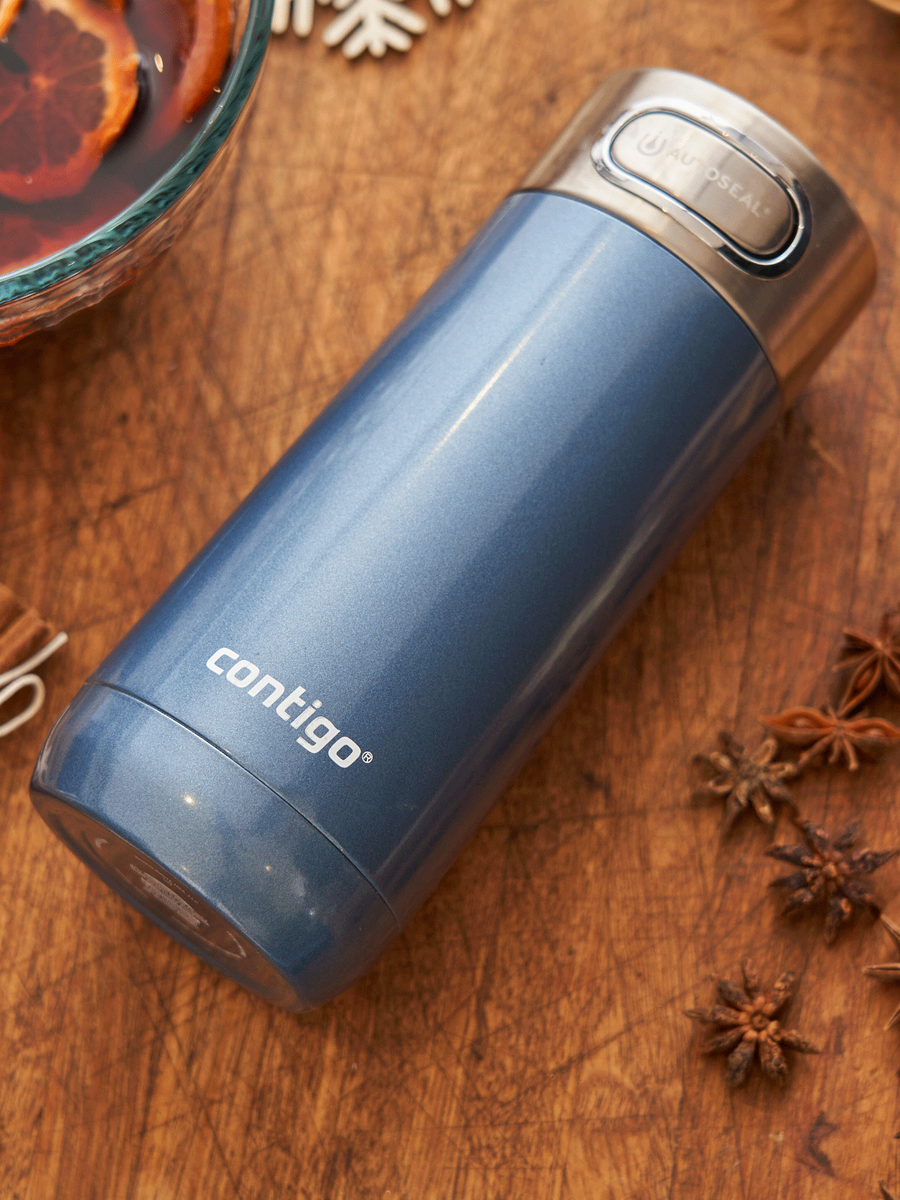 Kubek termiczny z grawerem Contigo Luxe 360ml - Blue
