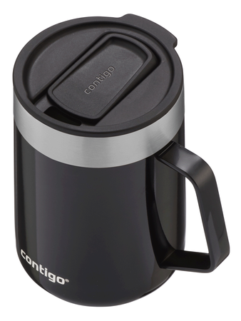 Thermal mug Contigo Streeterville 420 ml custom inscription - engraved - Black