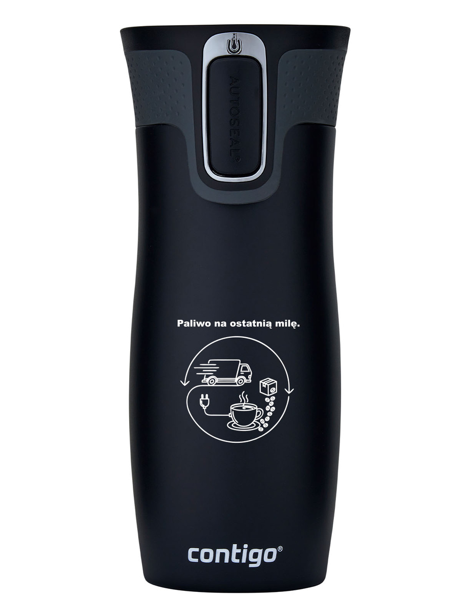 Kubek termiczny dla Kuriera - Contigo West Loop 2.0 470 ml - czarny