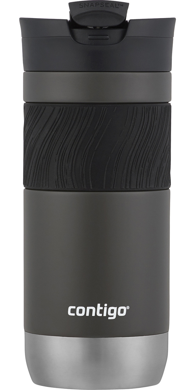 Kubek termiczny z grawerem Contigo Byron 2.0 470ml - Grafitowy mat
