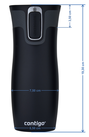 Thermo mug Contigo West Loop 2.0 470ml - navy blue mat