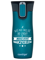 Kubek termiczny Contigo West Loop 2.0 470 ml - Jesteś Nauczycielem - Biscay Bay