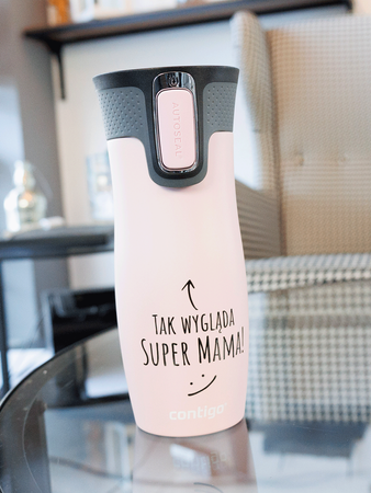 Thermal Mug Contigo West Loop 470 ml - Millenial pink - Great Mom