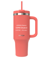 Kubek termiczny na wodę z grawerem Streeterville Tumbler 1200 ml - Coral