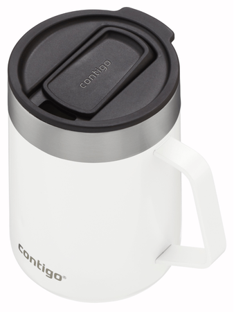 Contigo Streeterville 420 ml thermal mug with ear - White - after launch