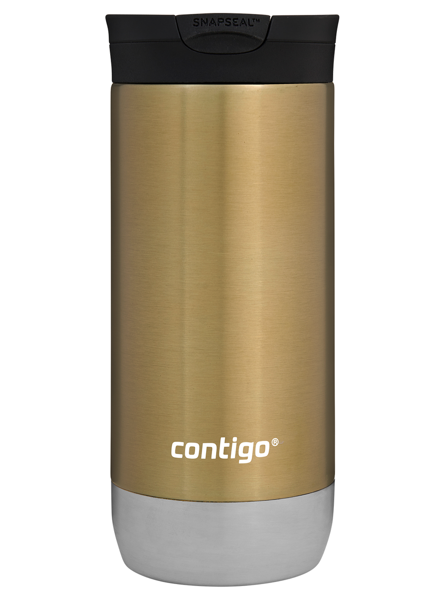 Kubek termiczny na kawę Contigo Huron 2.0 470ml - Złoty - Łukasz - powystawowy