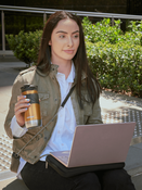 Zestaw kubków termicznych Contigo Byron  2.0 470ml - Złoty + Niebieski Mat