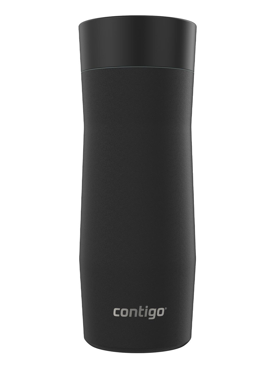 Kubek termiczny Contigo West Loop 3.0 470ml - Najlepszy Tata - Czarny Mat