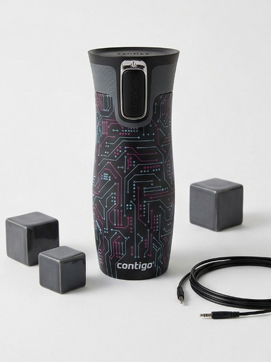 Kubek termiczny Contigo West Loop 2.0 470 ml - Electric - czarny