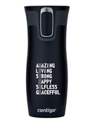 Kubek termiczny Contigo West Loop 2.0 470 ml - Mother - czarny