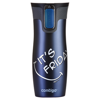 Kubek termiczny Contigo West Loop 2.0 470ml - "It's Friday” 