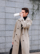 Kubek termiczny z grawerem Contigo West Loop 3.0 470 ml - Biały Mat