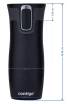 Kubek termiczny Contigo West Loop 2.0 470 ml - Słoneczniki - czarny