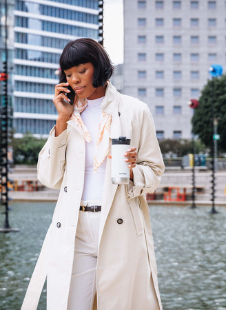 Kubek termiczny na kawę Contigo Huron 2.0 470ml - Six Seven - Salt