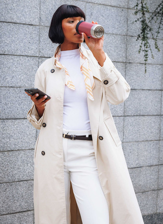 Kubek termiczny na kawę Contigo Huron 2.0 470ml - Azalea