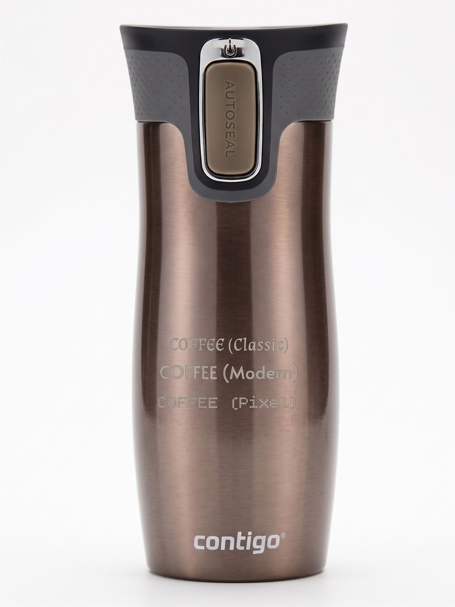 Kubek termiczny z grawerem Contigo West Loop 2.0 470 ml - Latte
