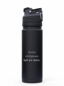 Termos z ustnikiem Free Flow Contigo 700ml - Czarny - Z Twoim grawerem