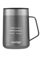 Kubek termiczny z grawerem Contigo Streeterville 420 ml - Szary
