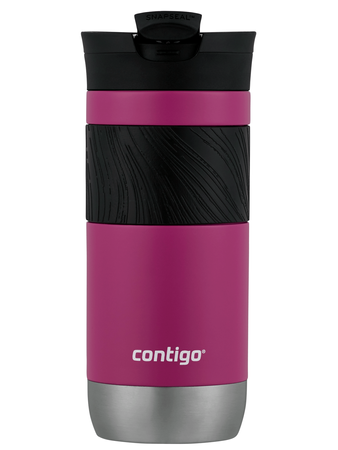 Contigo Byron 2.0 thermal mug with engraving 470ml - Pink matt