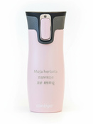 Kubek termiczny z grawerem Contigo West Loop 2.0 470 ml - Różowy Mat