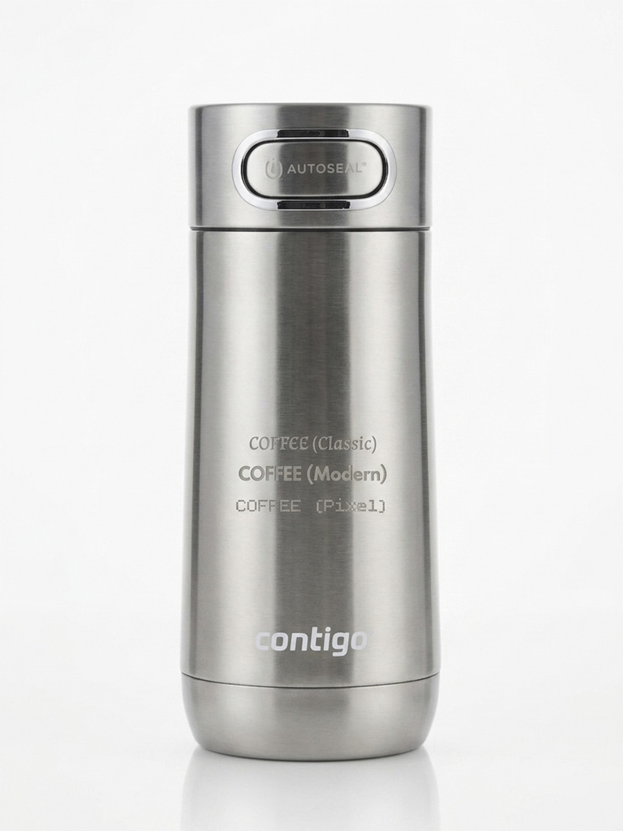 Kubek termiczny z grawerem Contigo Luxe 360ml - Stainless Steel