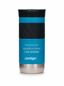 Kubek termiczny z grawerem Contigo Byron 2.0 470ml - Niebieski mat
