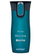 Kubek termiczny z grawerem Contigo West Loop 2.0 470 ml - Turkusowy