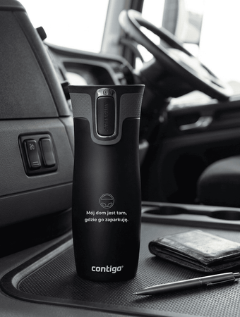 Kubek termiczny dla Kierowców - Contigo West Loop 2.0 470 ml - czarny