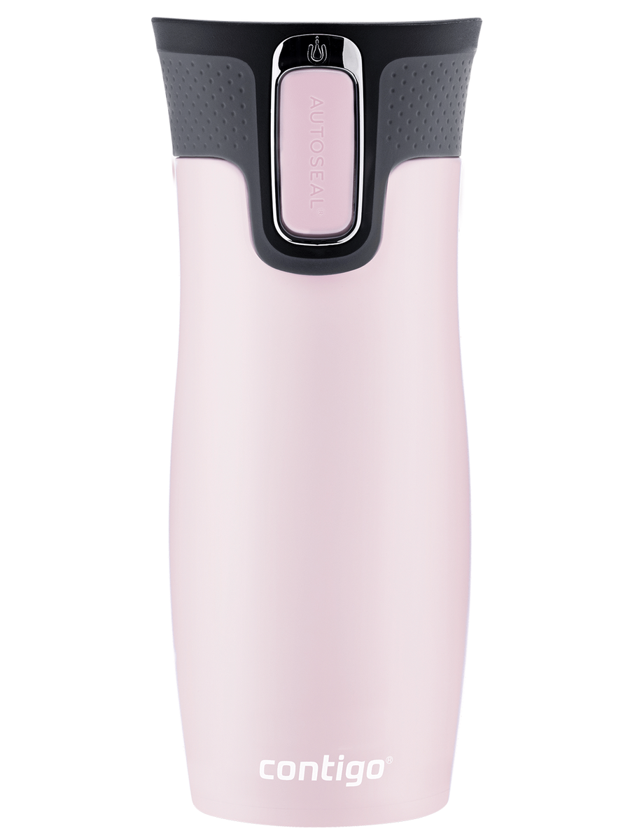 Kubek termiczny Contigo West Loop 2.0 470ml - Różowy Mat + Pudełko