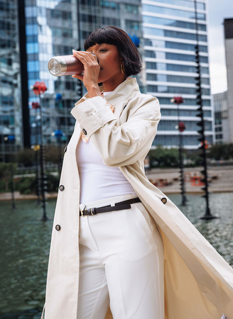 Kubek termiczny na kawę Contigo Huron 2.0 590ml - Pine beery