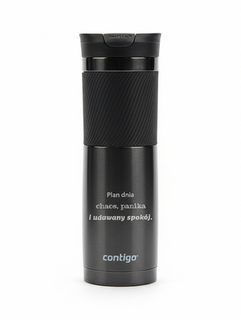 Kubek termiczny z grawerem Contigo Byron 720ml - Gunmetal