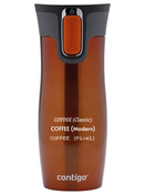 Kubek termiczny z grawerem Contigo West Loop 2.0 470 ml - Pomarańczowy
