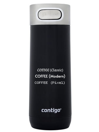 Kubek termiczny z grawerem Contigo Luxe 470 ml - Licorice