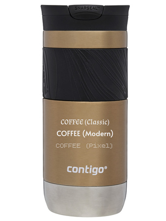 Kubek termiczny z grawerem Contigo Byron 2.0 470ml - Złoty