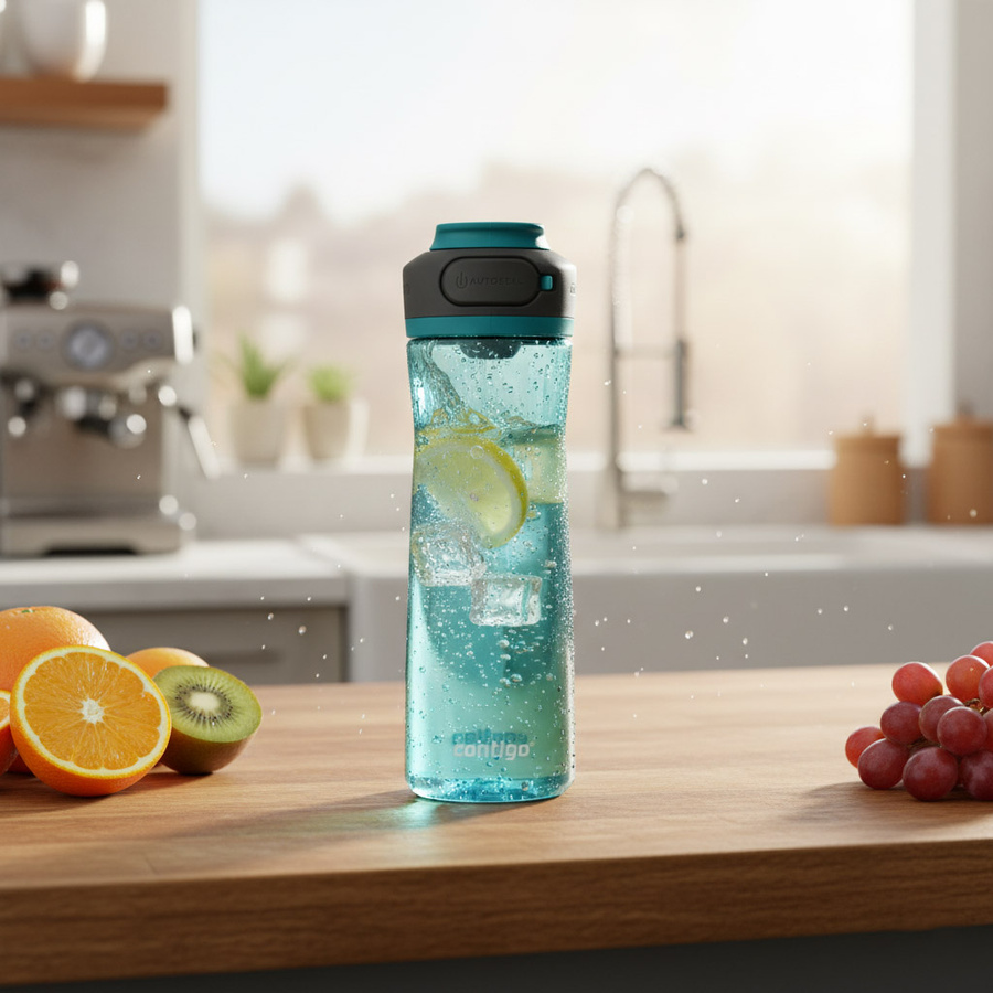 Butelka na wodę Contigo Cortland 2.0 720 ml - Spirulina