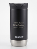 Kubek termiczny z grawerem Contigo Huron 2.0 470ml - Czarny
