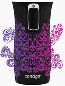Kubek termiczny Contigo West Loop Mini 300ml - Glamour - Czarny Metalik
