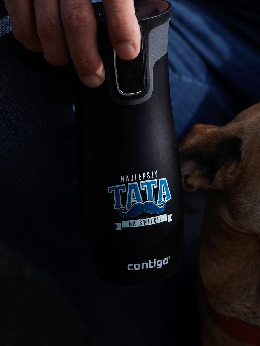 Kubek na Dzień Ojca Contigo West Loop 470 ml - "Najlepszy Tata na Świecie"