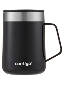 Thermal mug with ear Contigo Streeterville 420 ml - Black