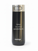Kubek termiczny z grawerem Contigo Luxe  470 ml - Licorice