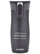 Kubek termiczny z grawerem Contigo West Loop 2.0 470 ml - Grafitowy