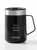 Kubek termiczny z grawerem Contigo Streeterville 420 ml - Czarny