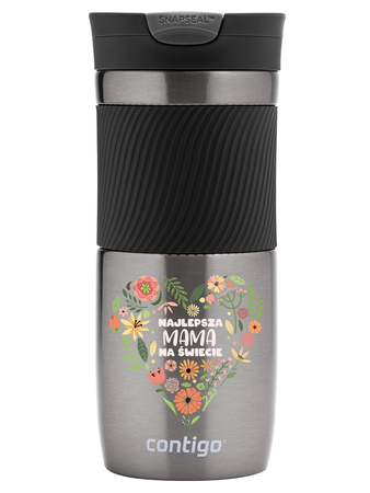 Thermal mug Contigo Byron 470ml - Gunmetal - Serious