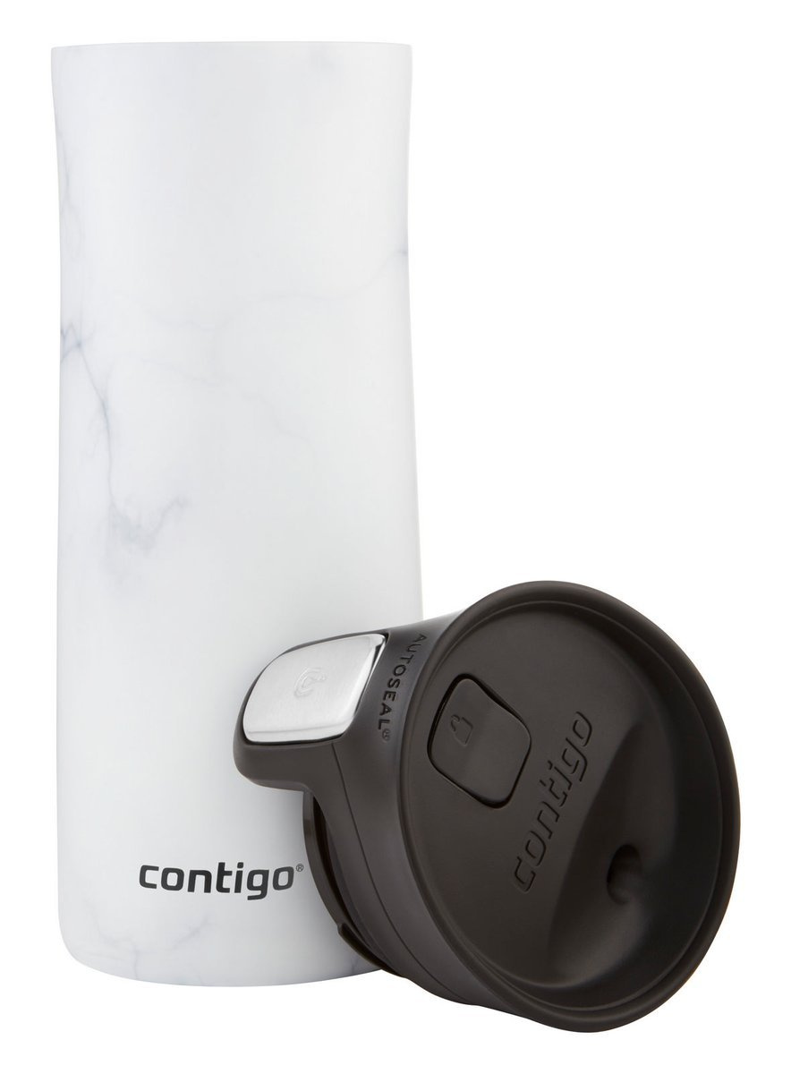Kubek termiczny Contigo Pinnacle Couture 420ml - White Marble